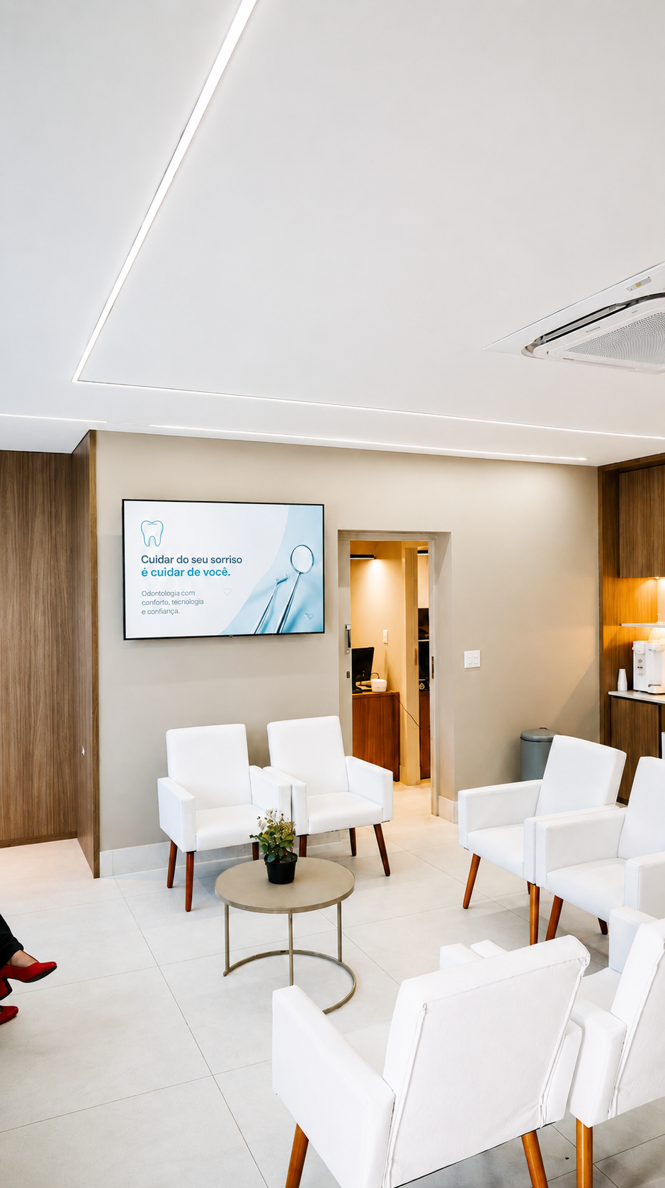 Recepção da Impla Odontologia